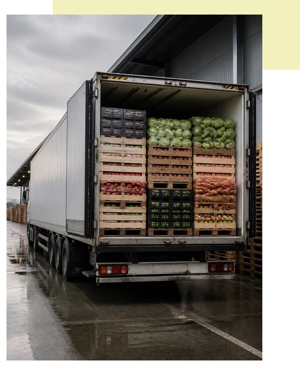 Перевозка плодоовощной продукции в Острогожск по цене от 5216 р. | Агросервис-Стг